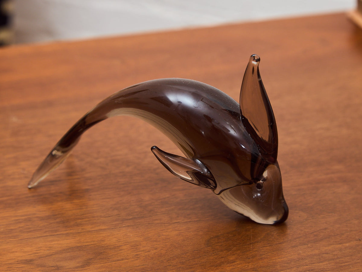 Murano Glass Vintage Whale