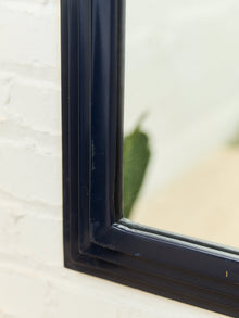 Blue Post Modern Mirror