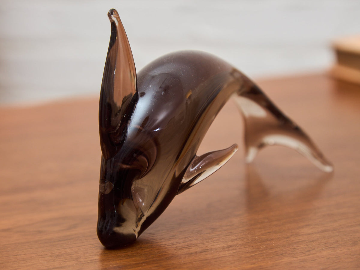 Murano Glass Vintage Whale