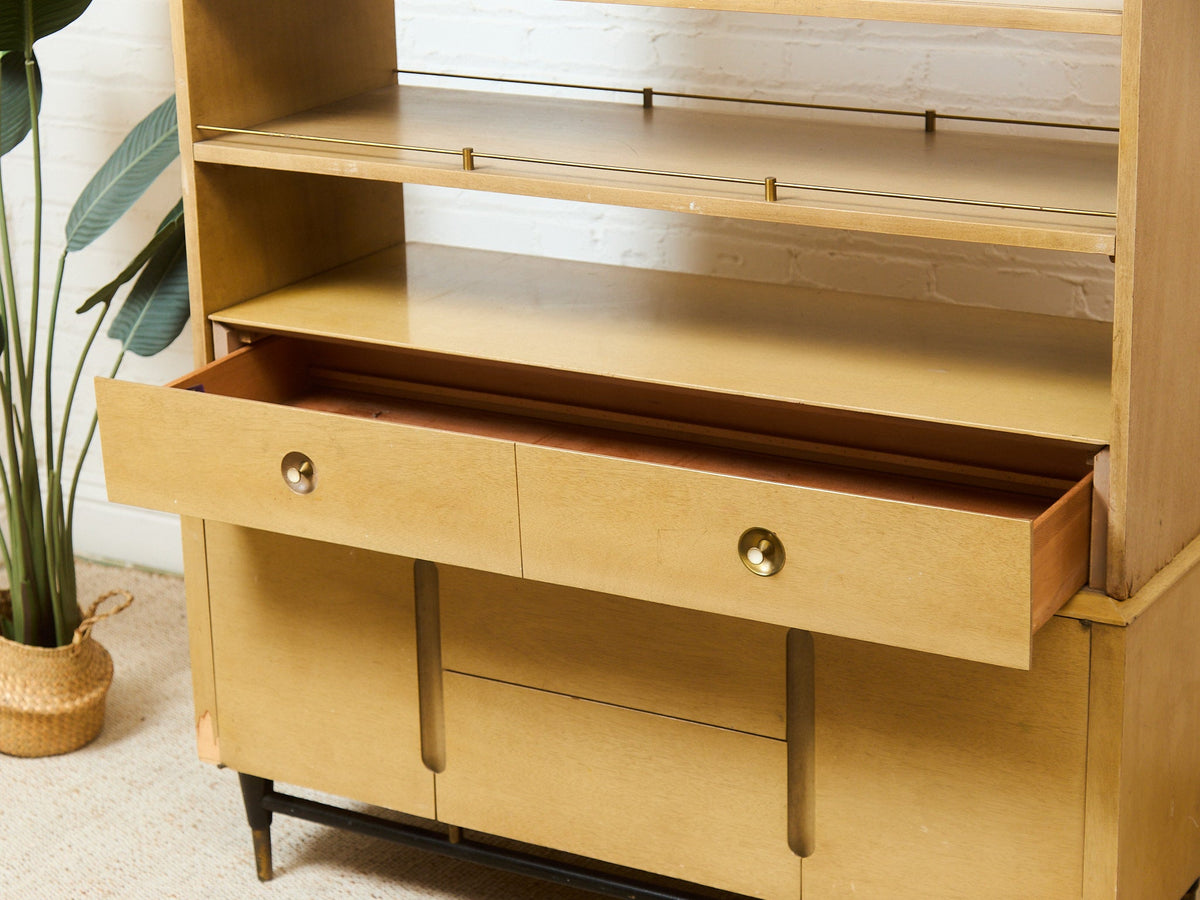 1960’s New England Mason Hutch Bar