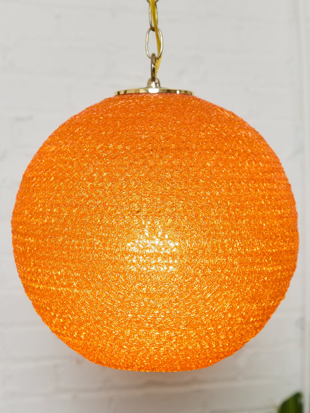 Spaghetti Vintage Orange Pendant Lamp
