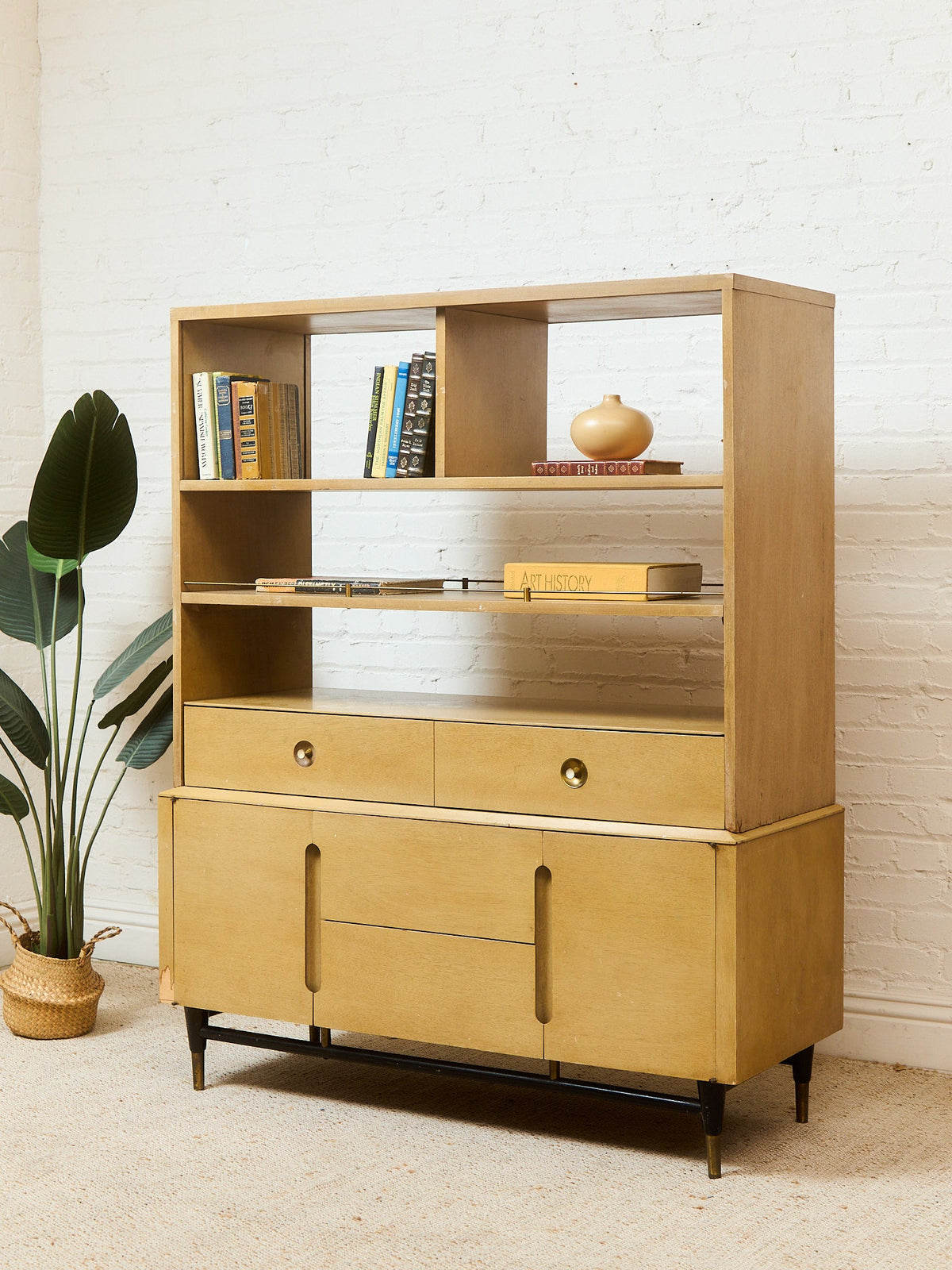 1960’s New England Mason Hutch Bar