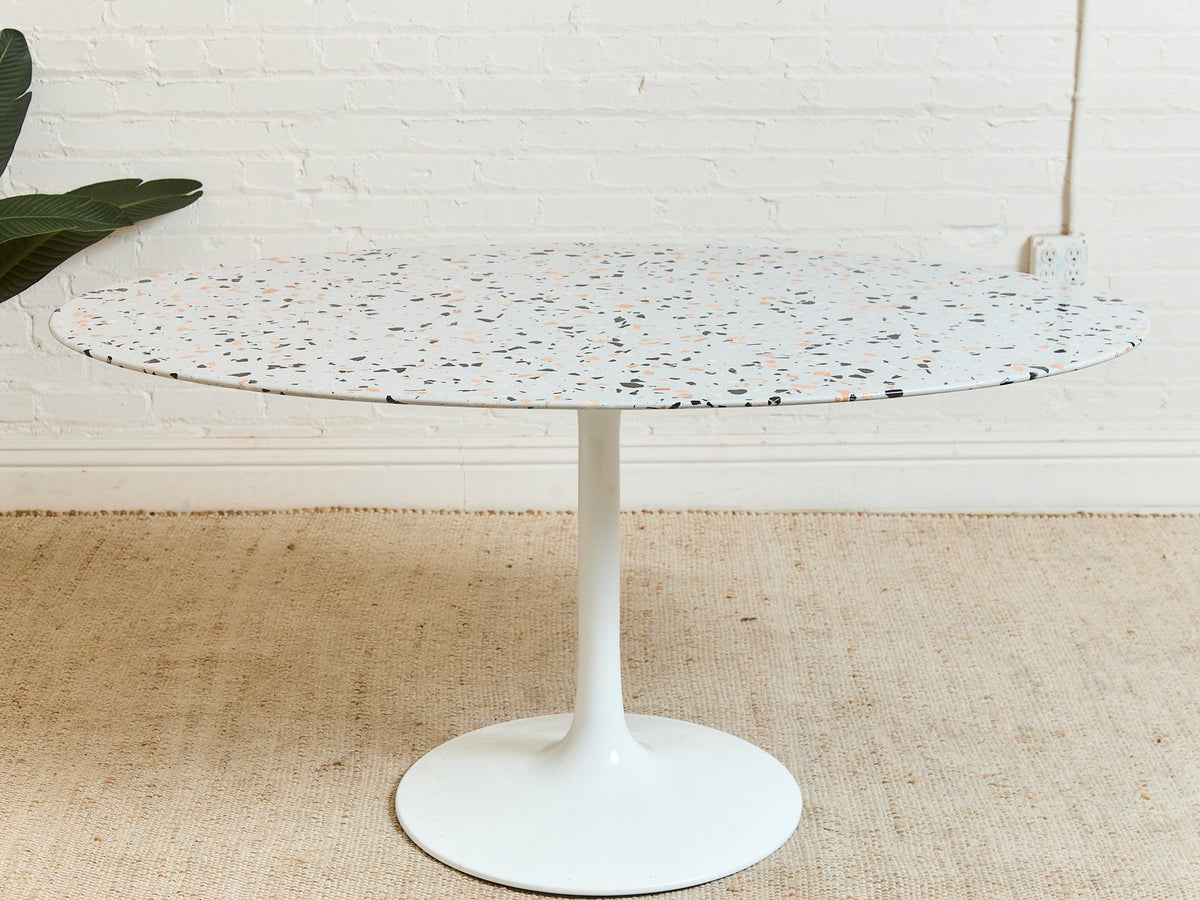 Terrazzo Oval 60” Dining Table