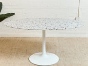Terrazzo Oval 60” Dining Table