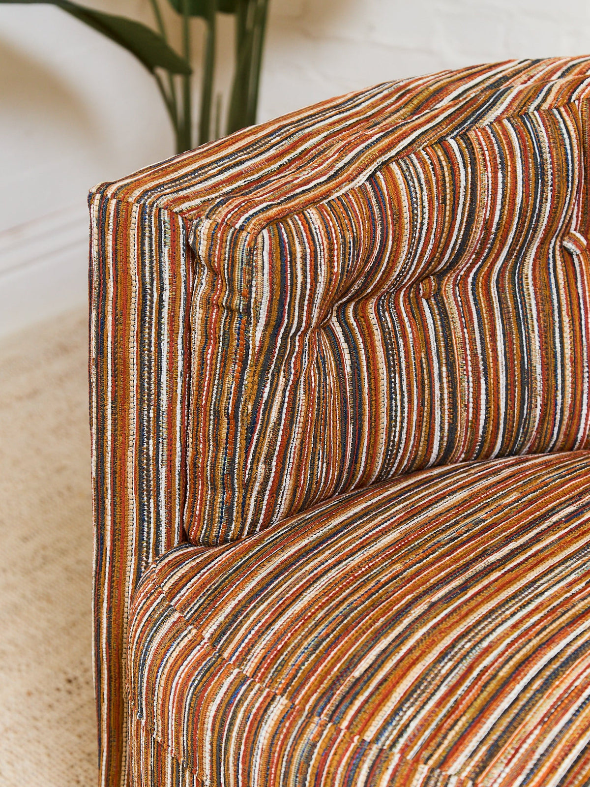 Babita Swivel in Striped Sunset