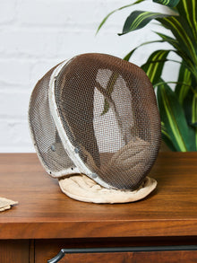 Vintage Leather Fencing Mask