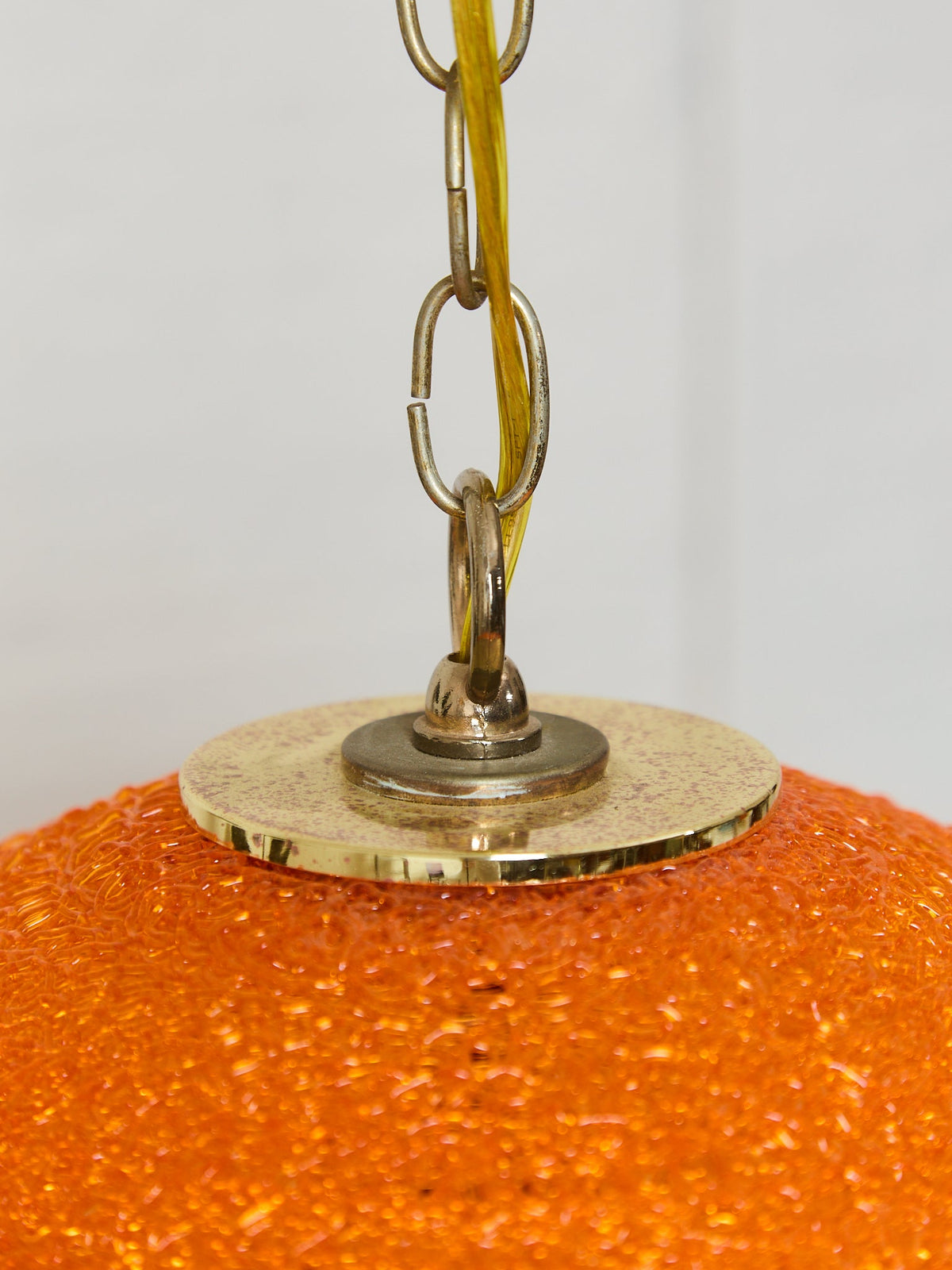 Spaghetti Vintage Orange Pendant Lamp