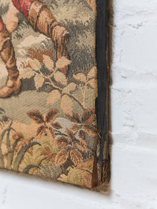 Vintage French Tapestry Large Framed