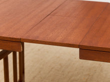 Expandable Dining Table with Sculptural Base Restored