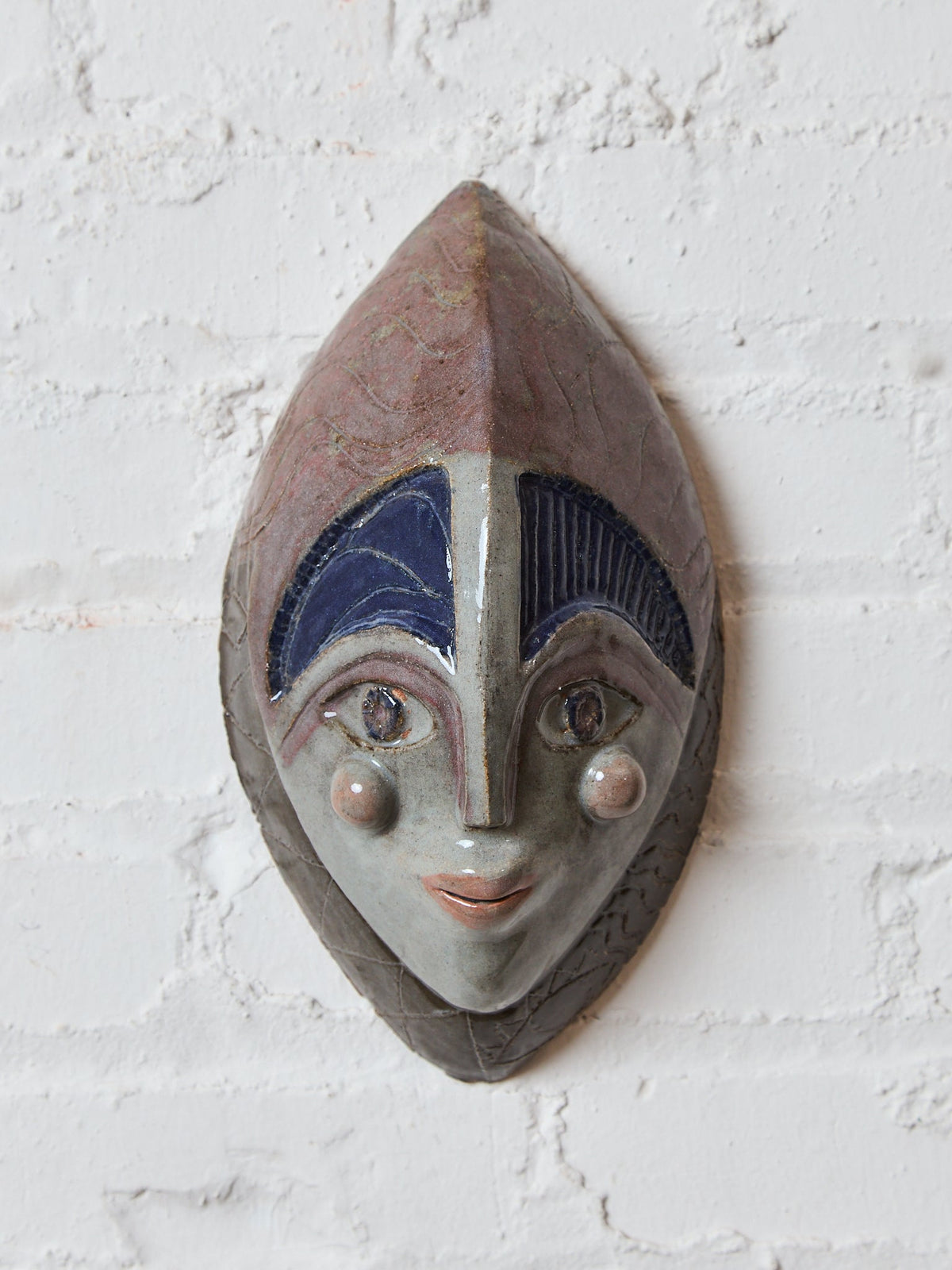 Mid Century Studio Pottery Mask