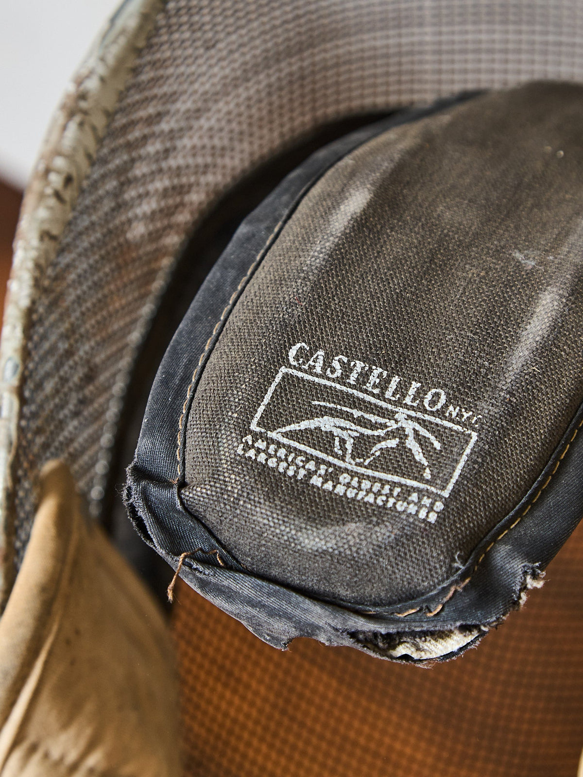 Vintage Leather Fencing Mask