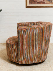 Babita Swivel in Striped Sunset