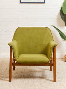 Olive Green Armchair