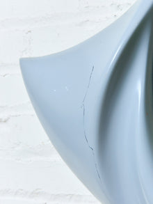 1970s Vintage Grey Abstract Fiberglass Hanging Mirror
