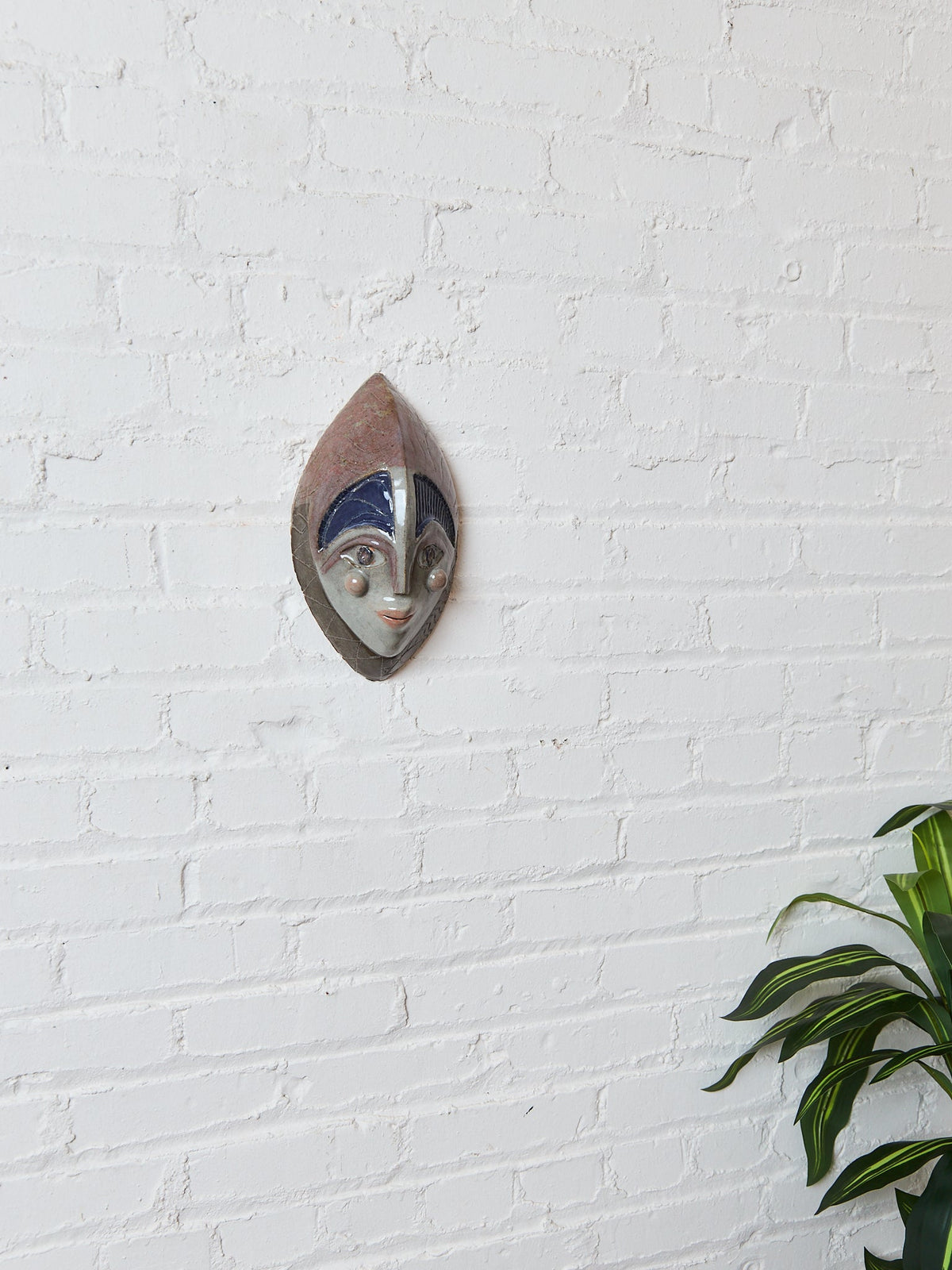 Mid Century Studio Pottery Mask