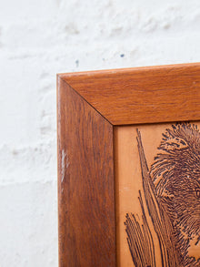 Koala Etched Wood Art
