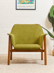 Olive Green Armchair