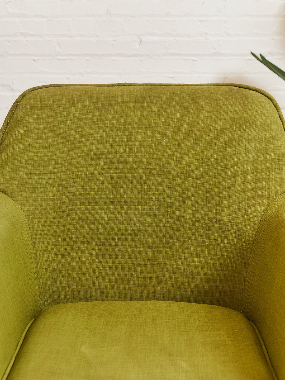 Olive Green Armchair