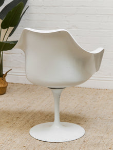 Set of 4 Swivel Tulip Style Chairs