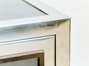 Angolo Metal Arte in Italy, 1960s Chrome and Mirror Glass Sideboard