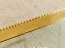 Estate Size Polished Brass Cocktail Coffee Table by La Barge Hollywood Regency