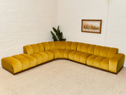 Margot Sectional Sofa in Royale Dijon