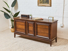 Vintage Mid-Century Framed Walnut 9-Drawer Dresser