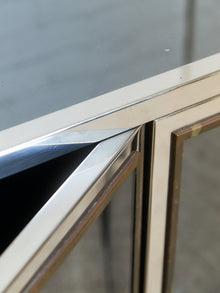 Angolo Metal Arte in Italy, 1960s Chrome and Mirror Glass Sideboard