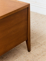 Century Furniture Rattan Square End Table