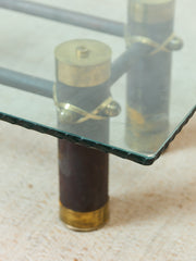 Large Chunky Post Modern Coffee Table