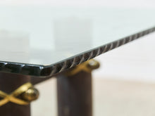 Large Chunky Post Modern Coffee Table
