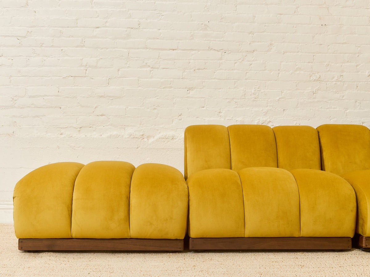 Margot Sectional Sofa in Royale Dijon