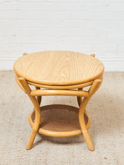 Bamboo Vintage and Table Two Tier