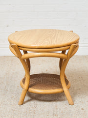 Bamboo Vintage and Table Two Tier