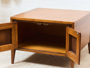 Century Furniture Rattan Square End Table