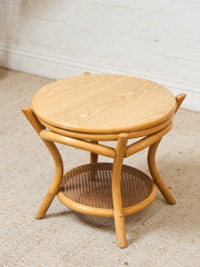 Bamboo Vintage and Table Two Tier