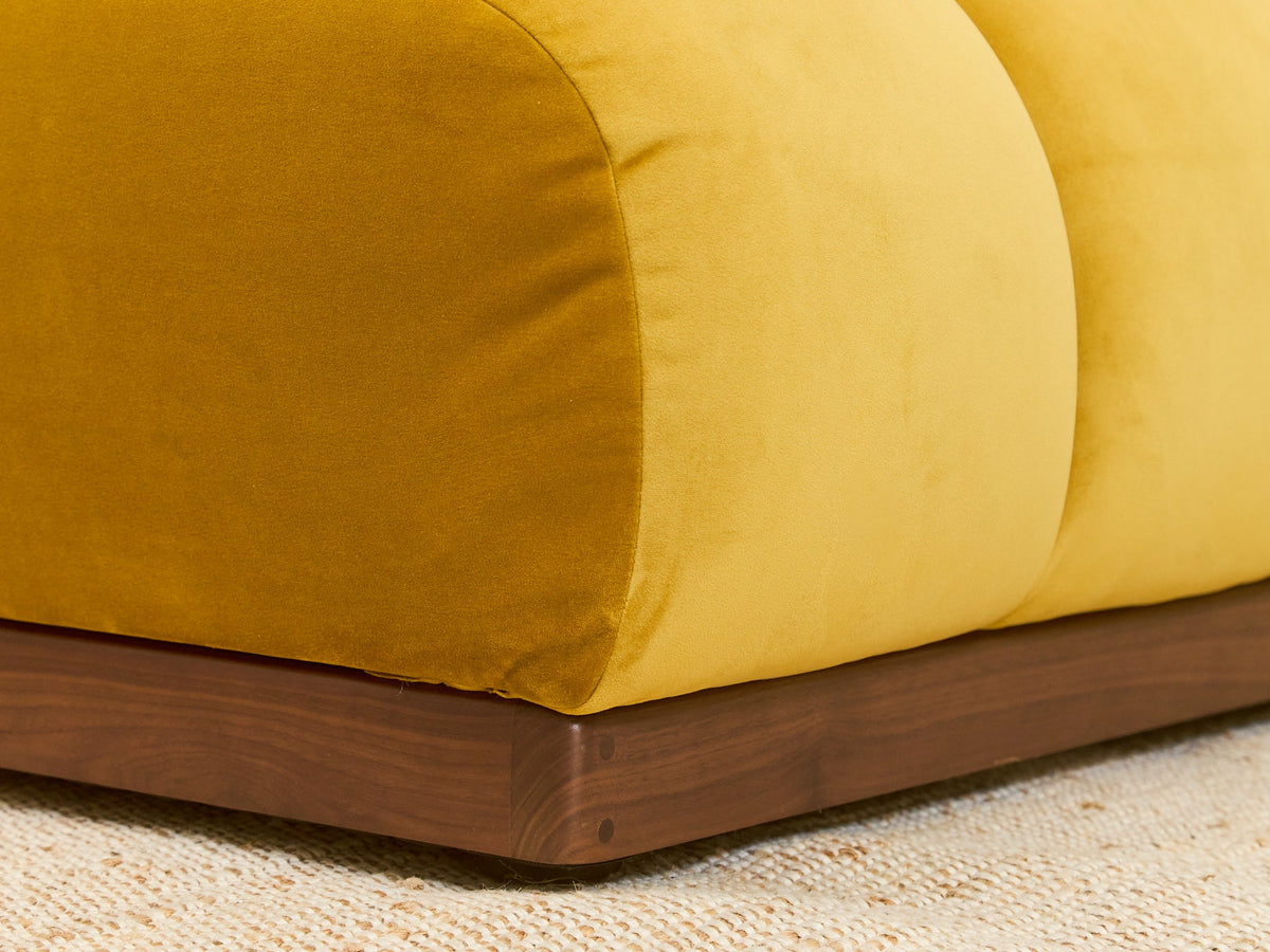 Margot Sectional Sofa in Royale Dijon