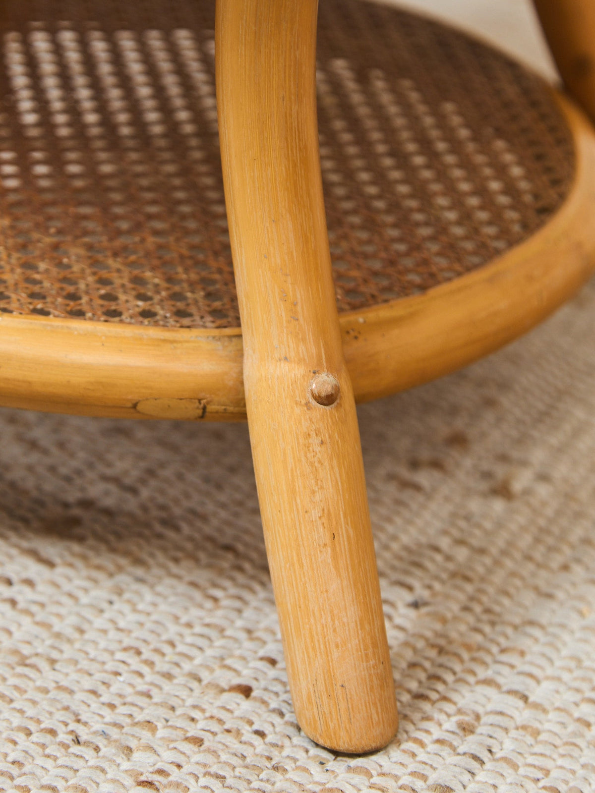 Bamboo Vintage and Table Two Tier