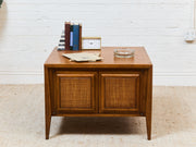 Century Furniture Rattan Square End Table