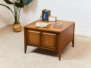 Century Furniture Rattan Square End Table