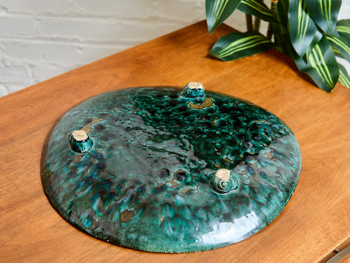 Large Burton Ceramics Laguna Blue Bowl