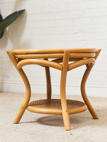 Bamboo Vintage and Table Two Tier