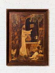 Jesus Wood Inlay Art