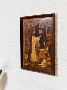 Jesus Wood Inlay Art
