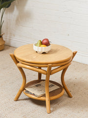 Bamboo Vintage and Table Two Tier