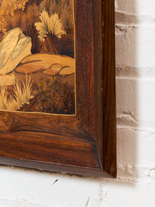 Jesus Wood Inlay Art