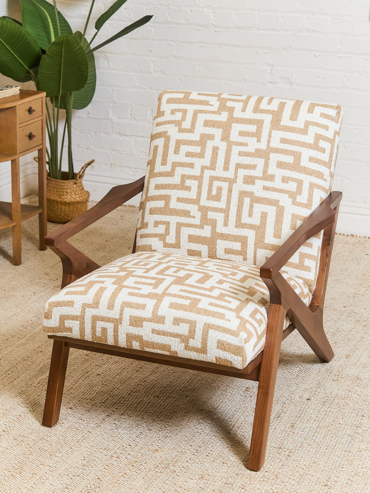 Zayden Lounge Chair in Jasper Desert