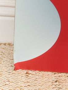 Vintage Print Abstract Circles Surrealist