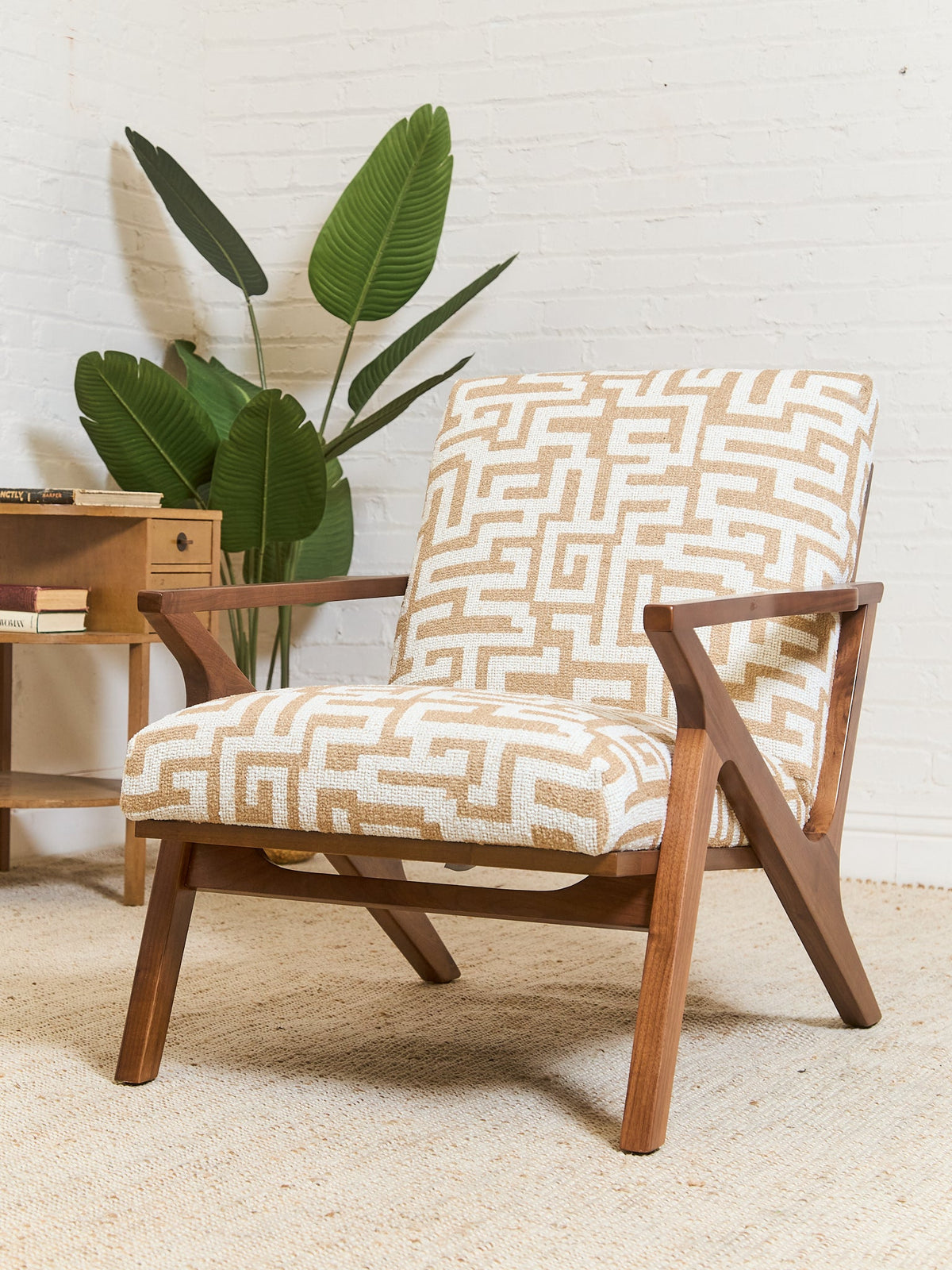 Zayden Lounge Chair in Jasper Desert