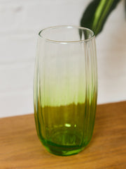Green Glass Set